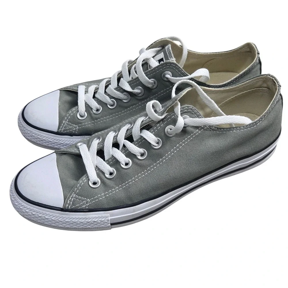 Converse Chuck Taylor All Star OX Dark Stucco Canvas Sneakers Mens 9 Womens 11
